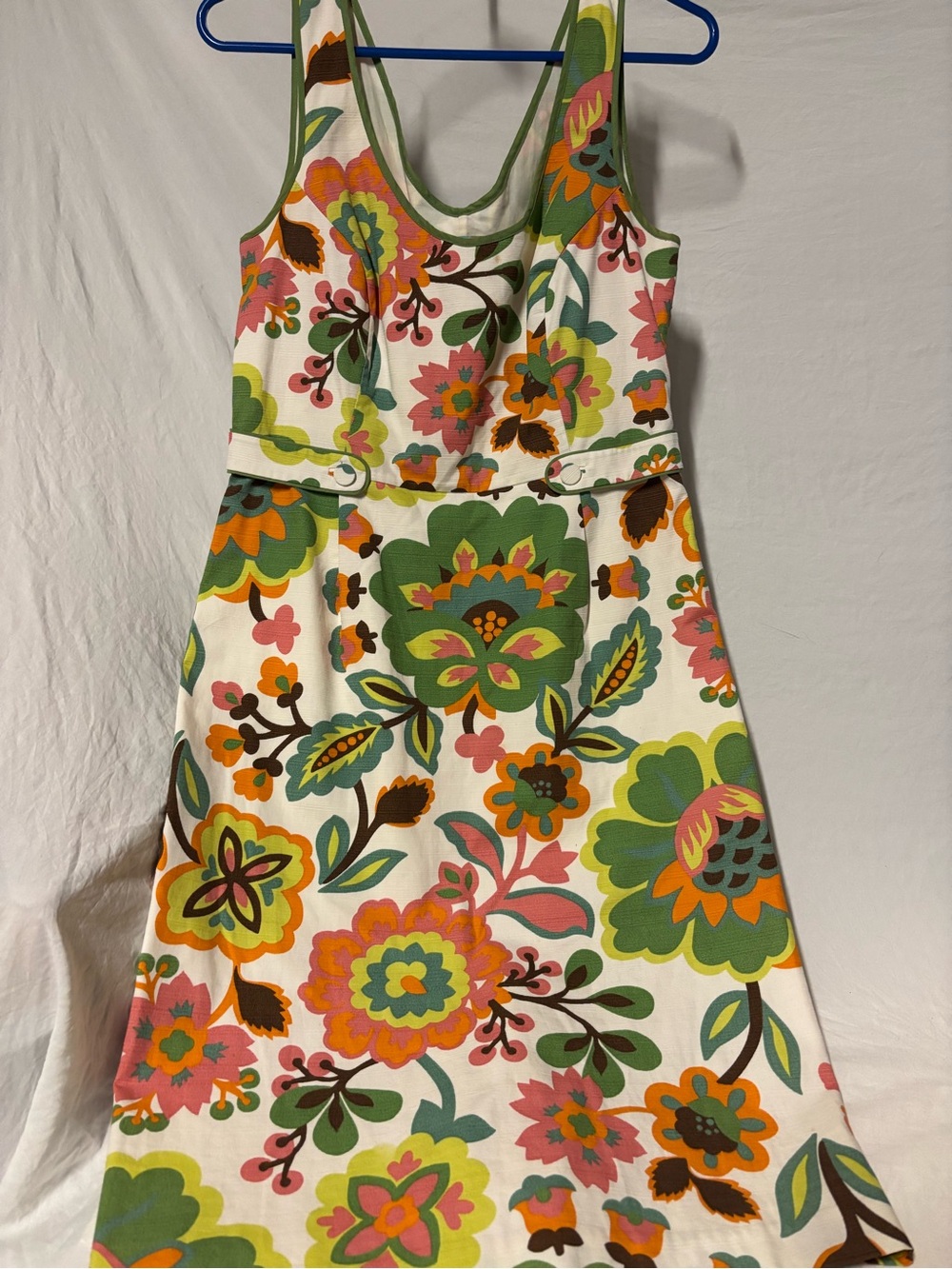 Boden Floral Tank Dress Flower Print